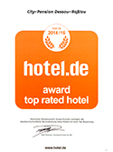 Award top rated hotel.